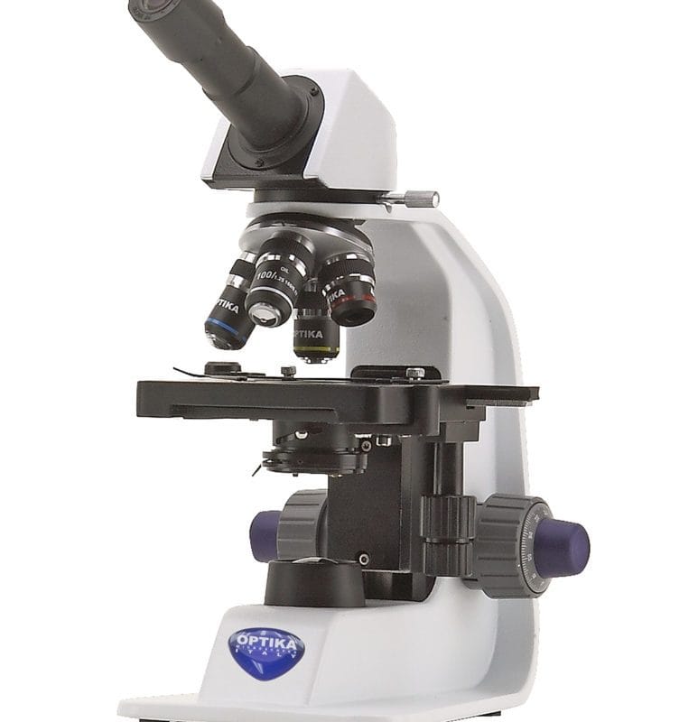 Microscop monocular cu câmp luminos B-150, mărire 1000x