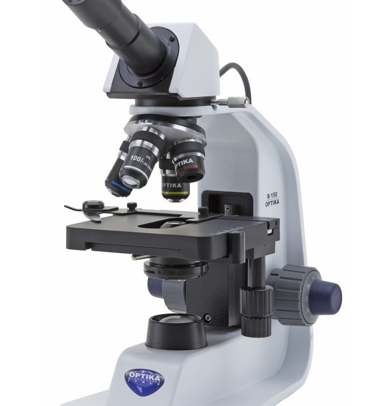 Microscop monocular cu câmp luminos B-150 ALC, mărire 1000x