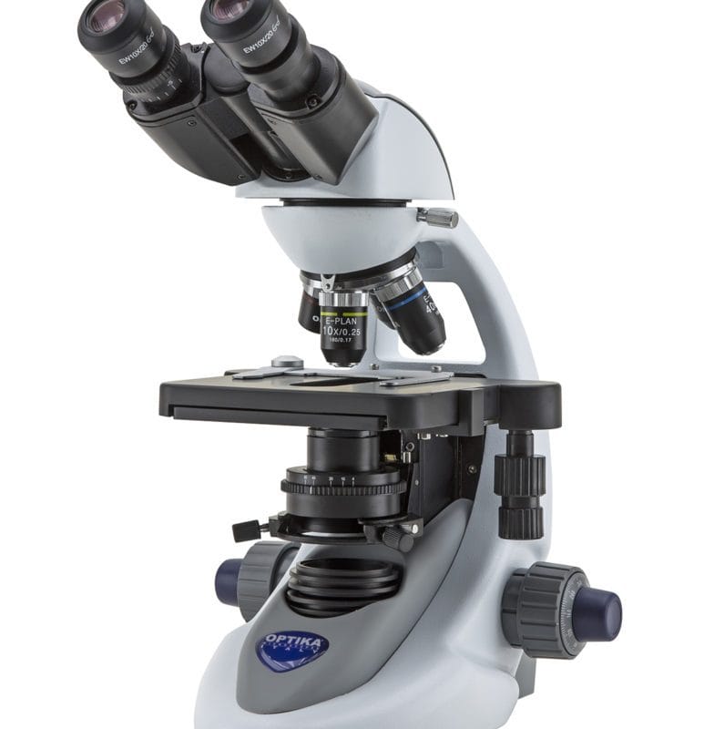 Microscop binocular B-290, mărire 1000x, obiective PLAN, iluminare în câmp luminos standard