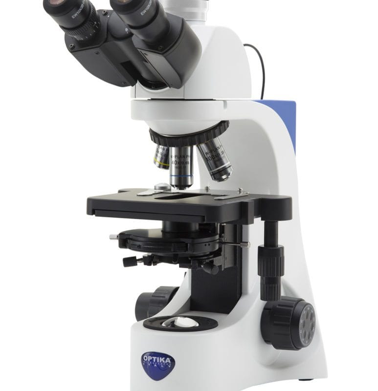 Microscop binocular de contrast de fază B-380 cu sistem ALC (Automatic Light Control), mărire 1000x, obiective PLAN, iluminare automată