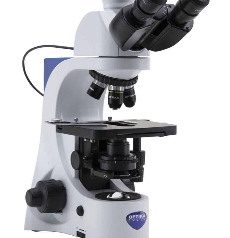 Microscop binocular B-380 cu sistem ALC (Automatic Light Control), mărire 1000x, obiective PLAN, iluminare în câmp luminos automată