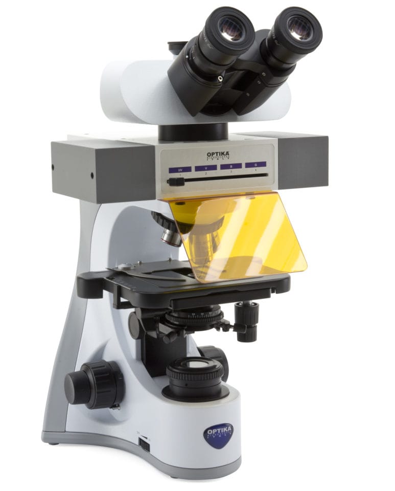 Microscop invertat cu contrast de fază IM-300, mărire 400x, cu oculare de lungă distanță de lucru plan-achromate IOS LWD PLAN, pentru observații biologice și celulare fără sistem de digitizare - imagine 31