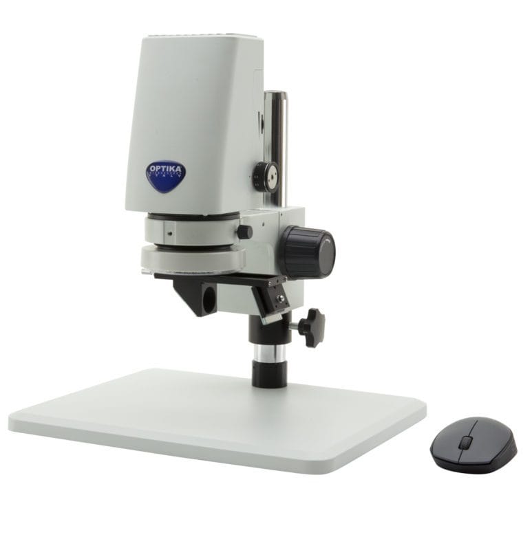 Sistem avansat de inspecție optică IS-01SMD dedicat componentelor electronice SMD (surface-mounted devices), cu masă de lucru, cameră digitală de înaltă rezoluție, iluminare LED coaxială și software de măsurare