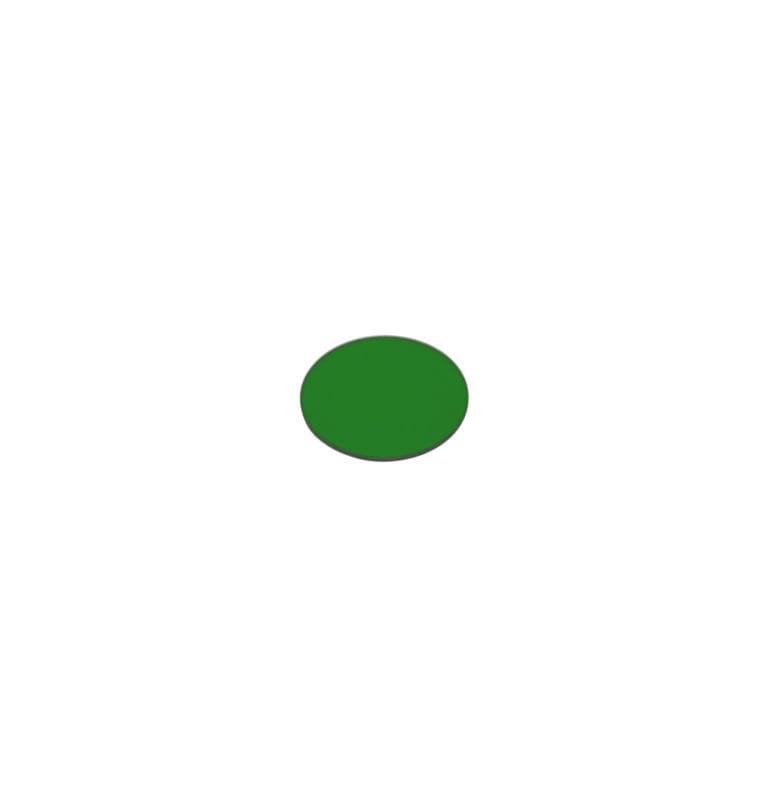 Filtru verde pentru microscoape, diametru 45mm