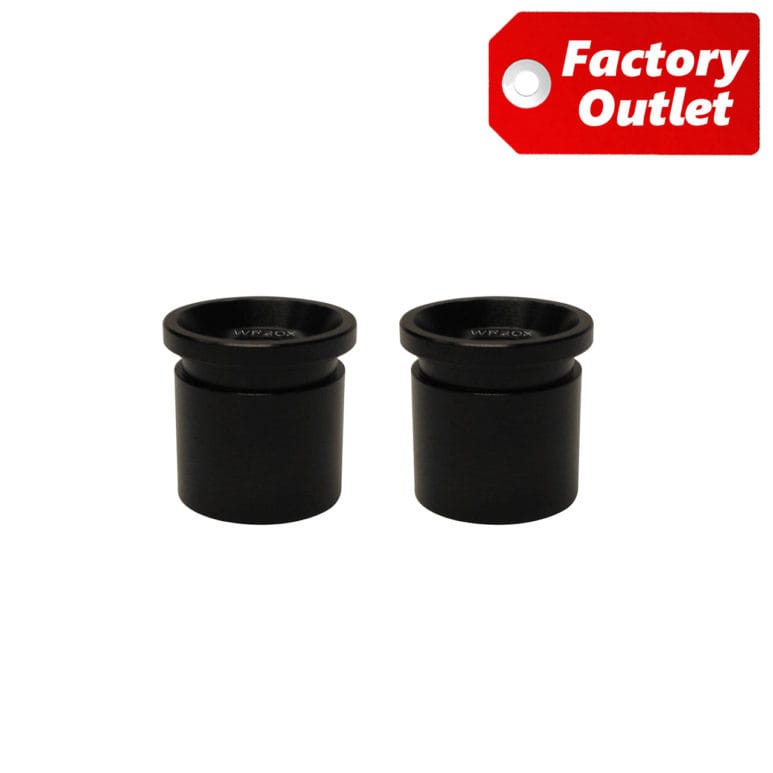 Pereche de oculare WF 20x/13 cu diametru de 30,5 mm pentru microscoape stereoscopice, mărire 20x, câmp vizual 13 mm