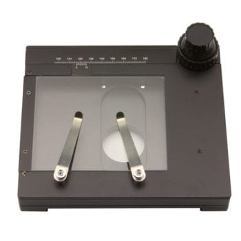 Stereomicroscop SLX cu braț fix, mărire 20x-40x, iluminare LED incidenă și transmisă, alimentare cu baterii reîncărcabile (nu sunt incluse), pentru observații binocular rigide și stabilizate cu capacitate de iluminare duală - imagine 3
