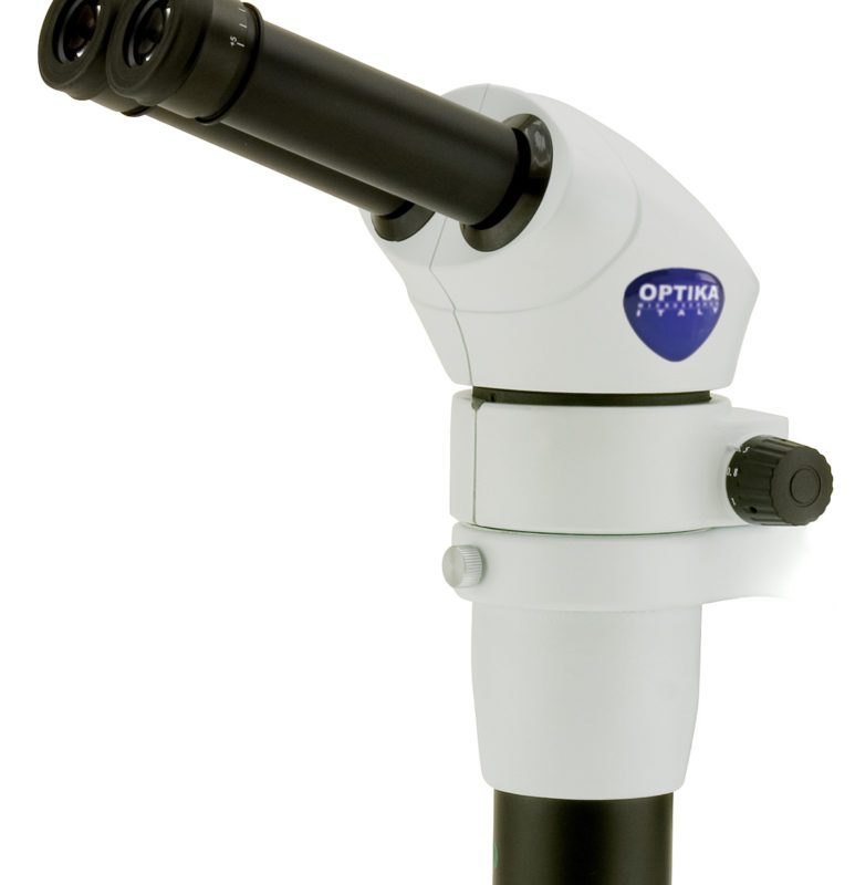 Cap stereomicroscop SZP CMO cu zoom continuu 8x-80x, raport de mărire 10:1, binocular, pentru observații macroscopice și microscopice în biologie, gemologie și inspecție industrială