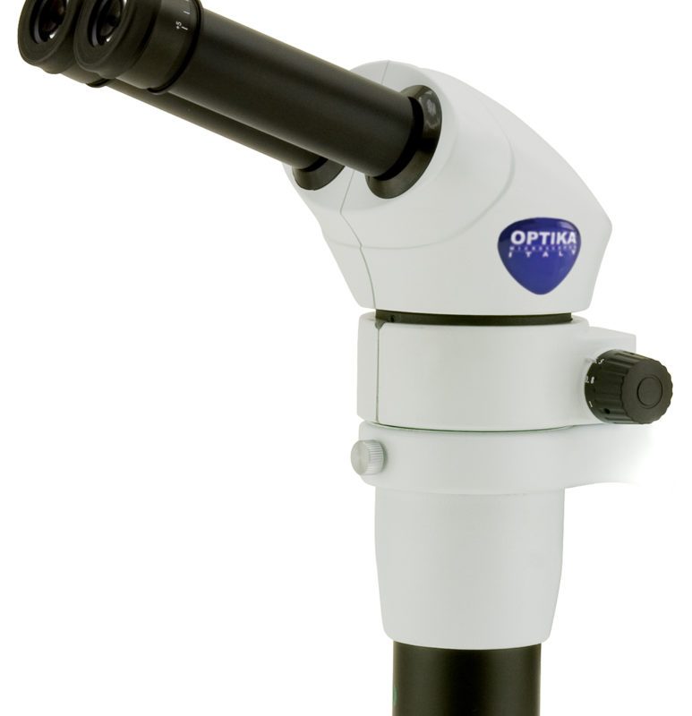Cap stereomicroscop SZP CMO cu zoom continuu 8x-64x, raport de mărire 8:1, binocular, pentru observații macroscopice și microscopice în biologie, gemologie și inspecție