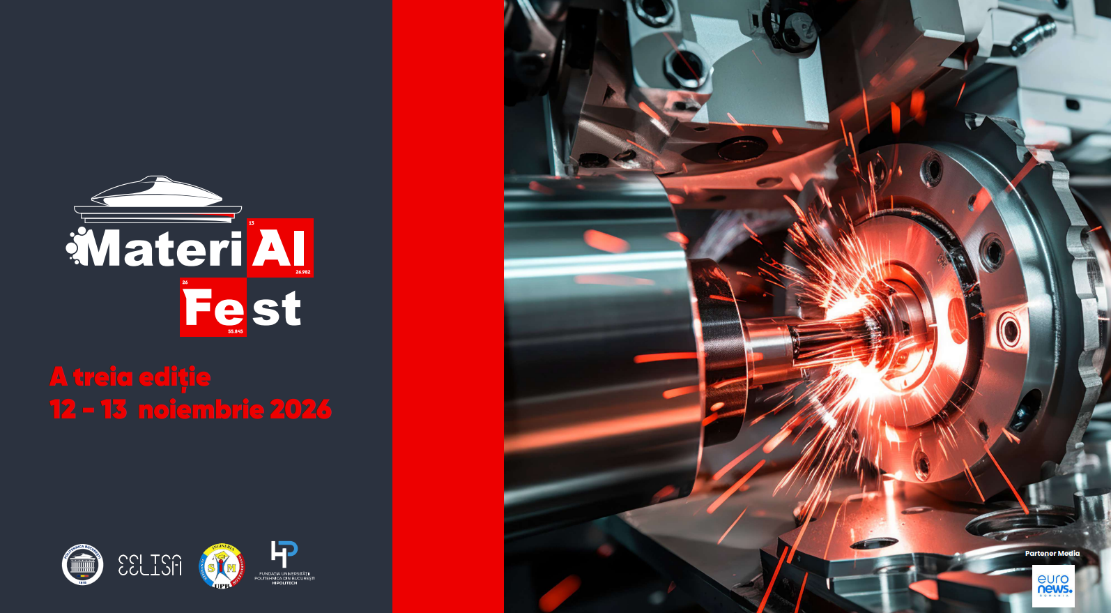 Sartorom participă la MaterialFEST 2026 – ne vedem la POLITEHNICA București